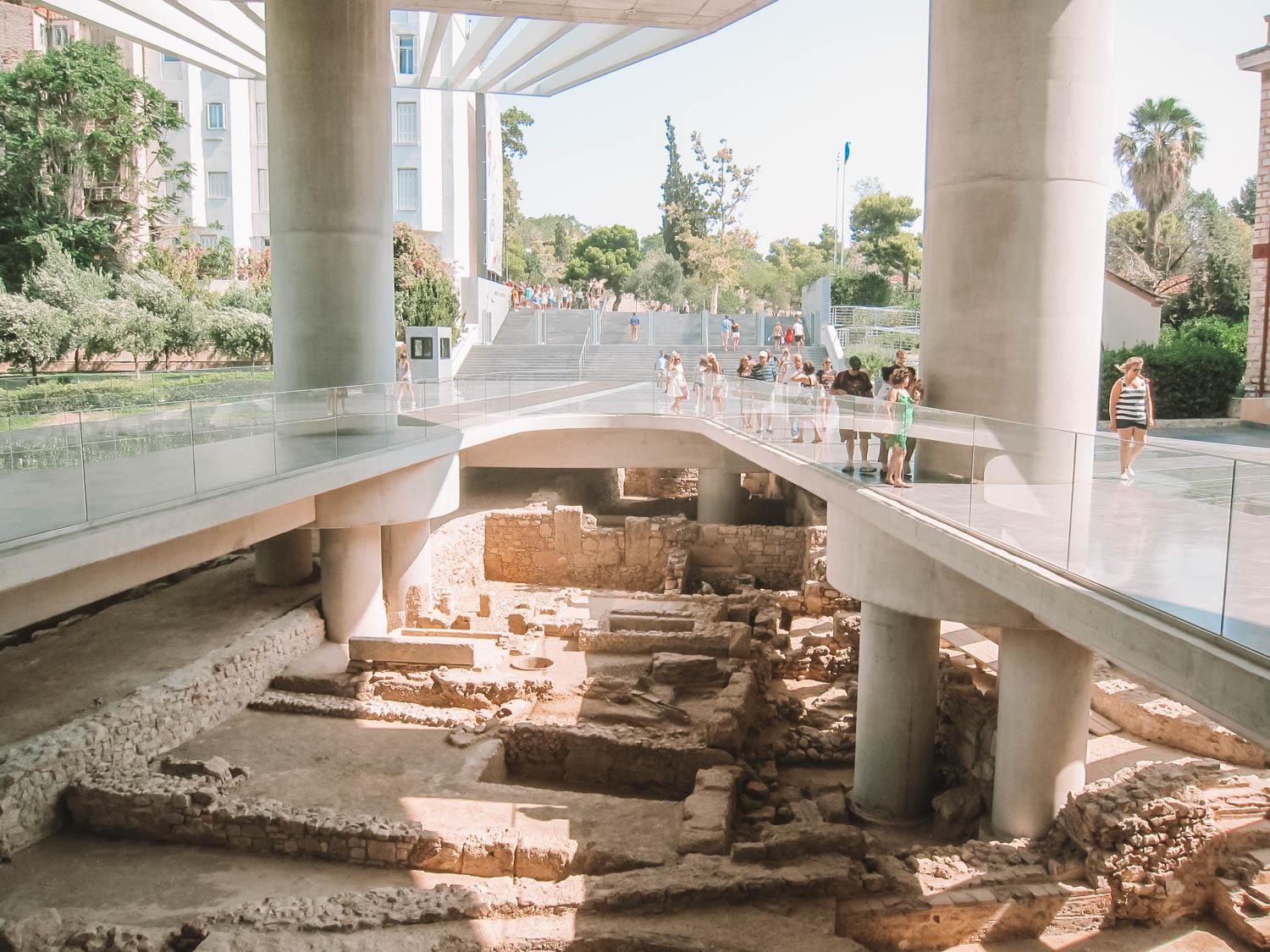 Ruins in Athens