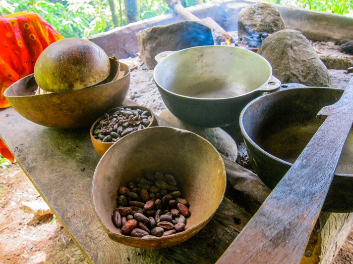 Roasting Cacao