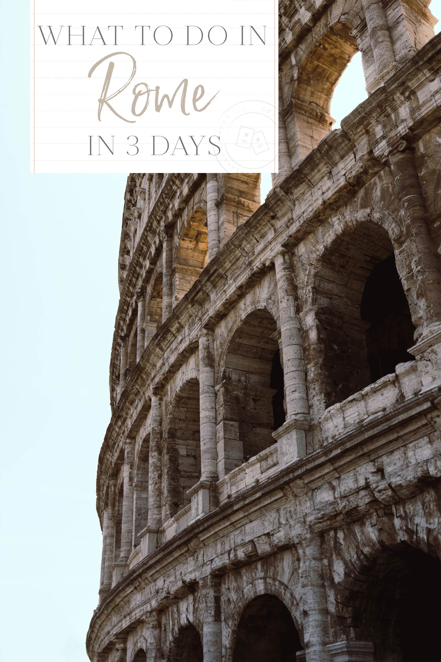 Rome 3 Days