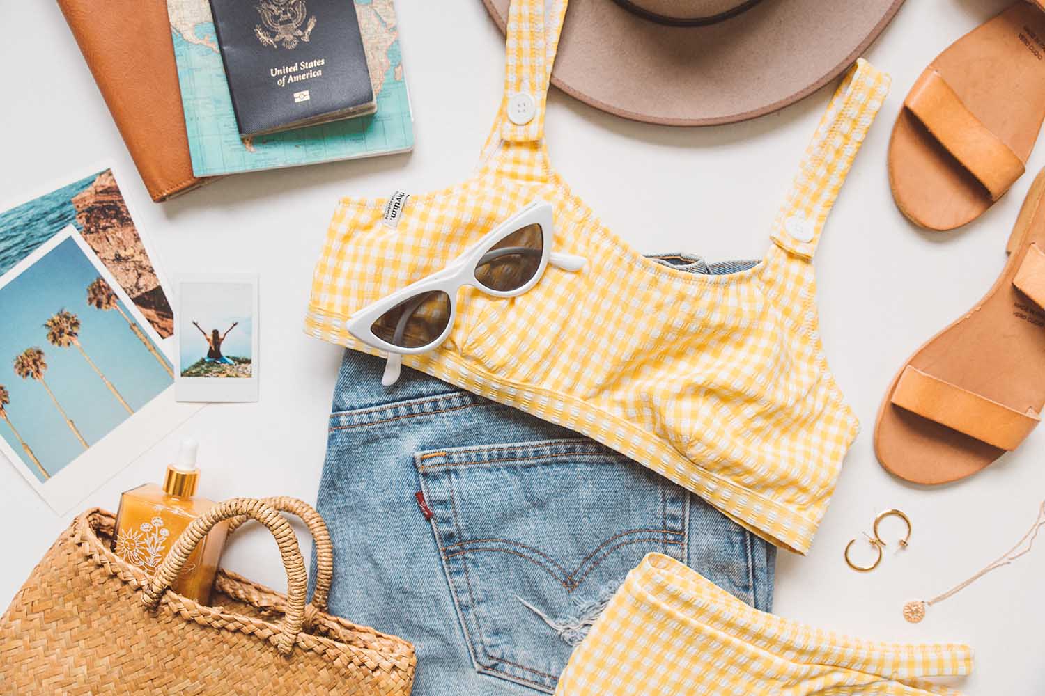TBA Flat Lays Carry On Packing