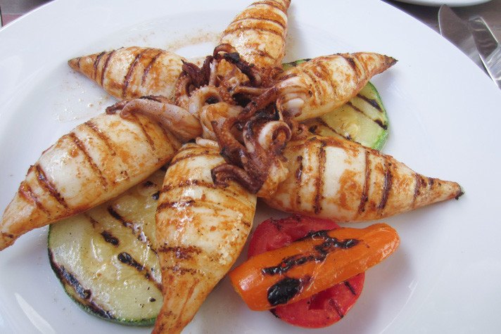 Squid in Lima