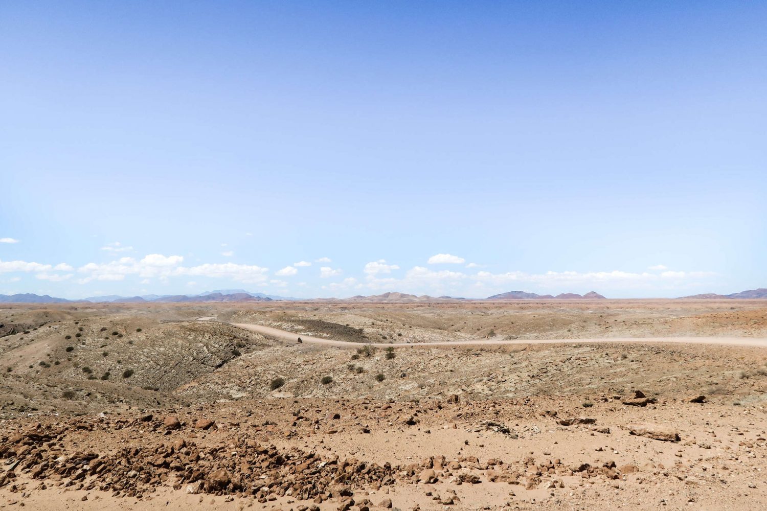 Dirt Road in Namibia