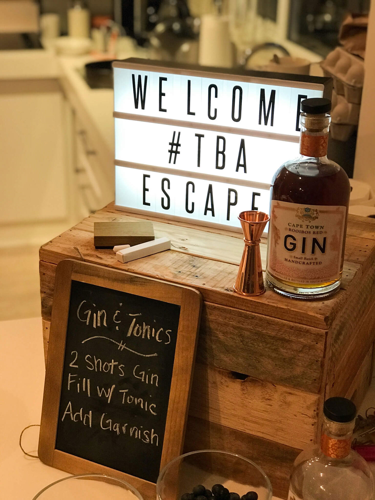 TBA Welcome Sign