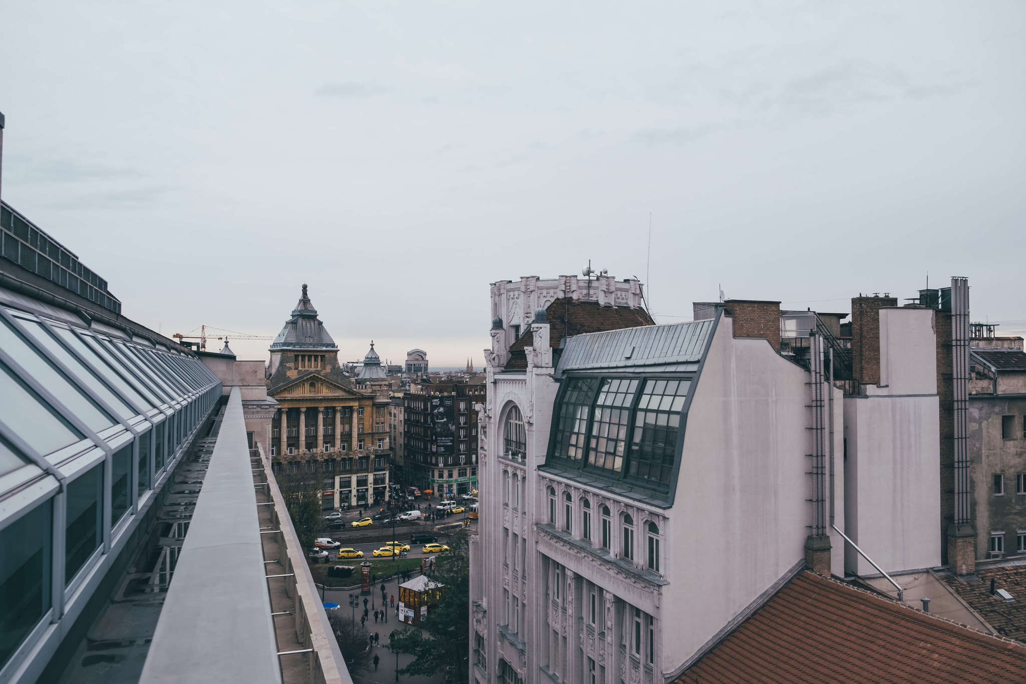 view from the Ritz Carlton Budapest
