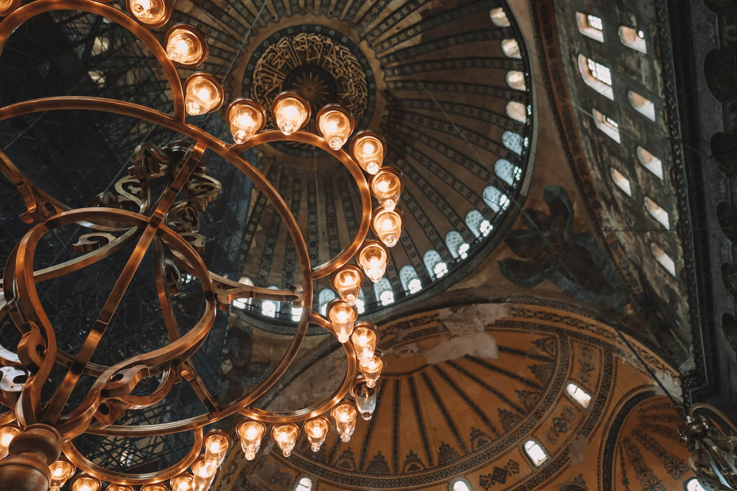 Chandeliers in Istanbul