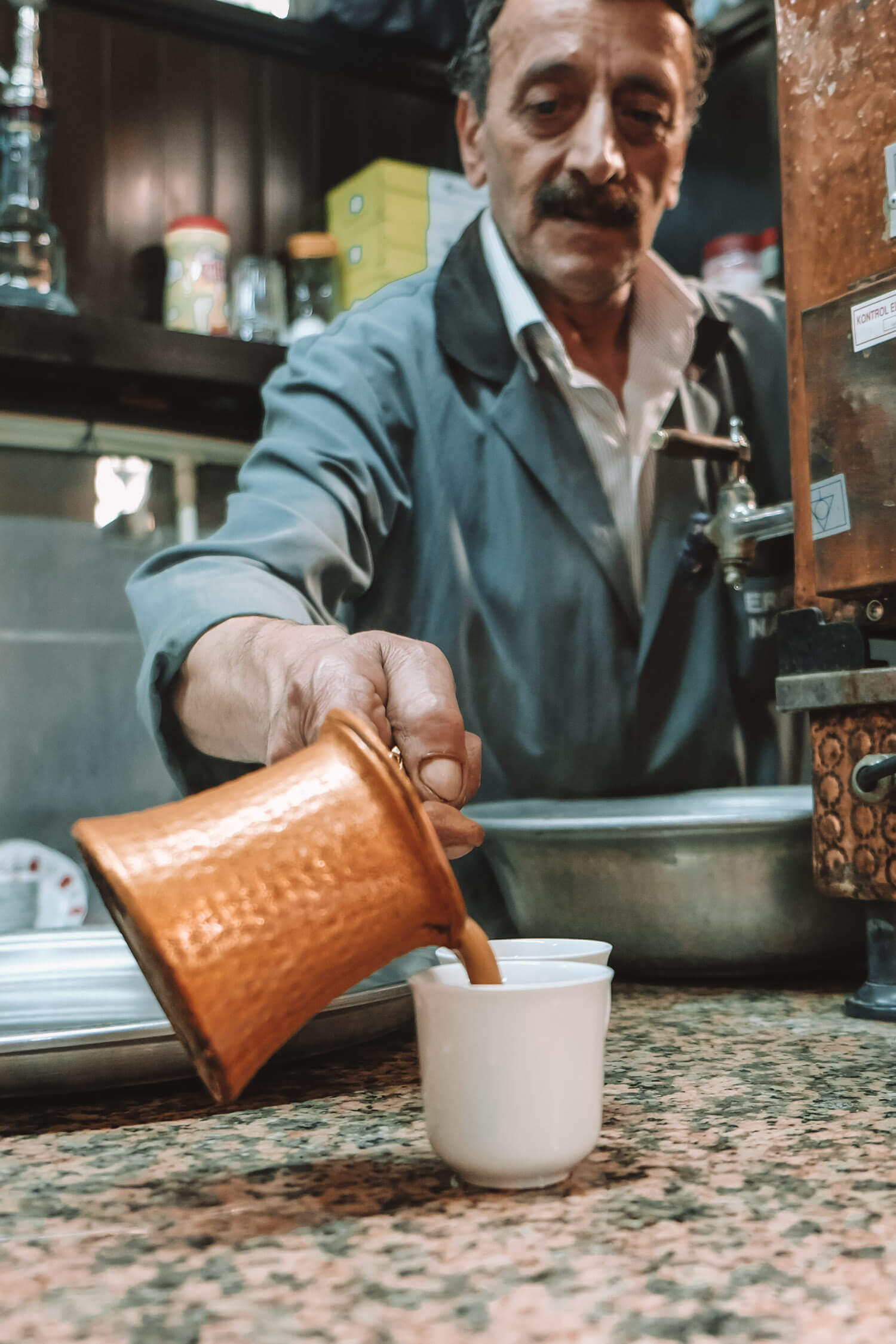 Turkish Coffee Stand