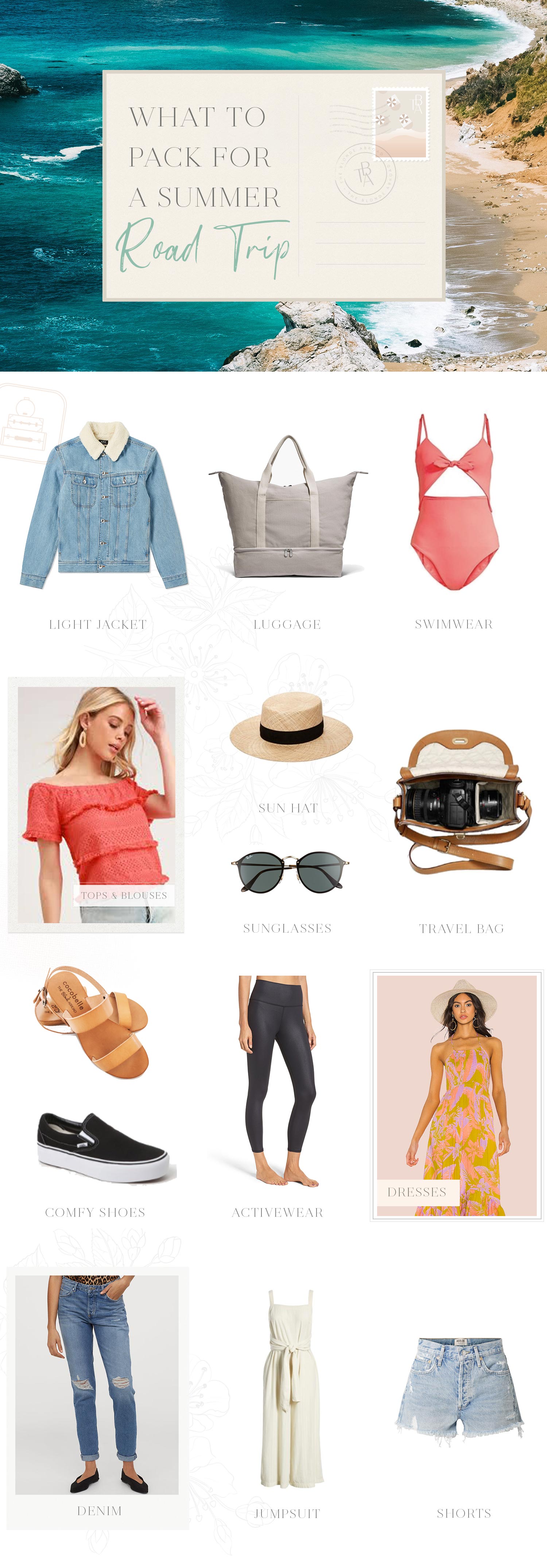 What to Pack for a Summer Road Trip