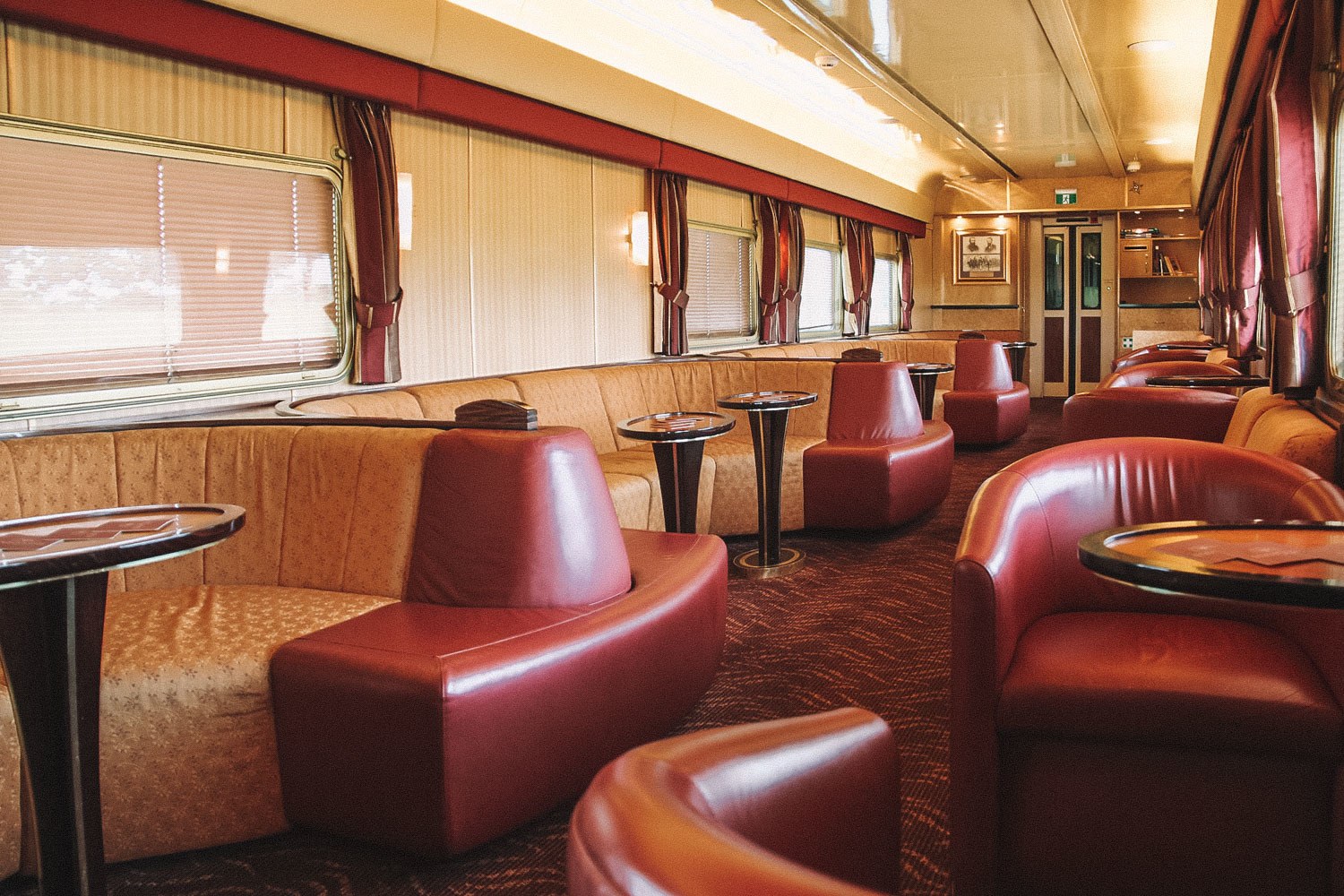 Ghan Train Food Cart