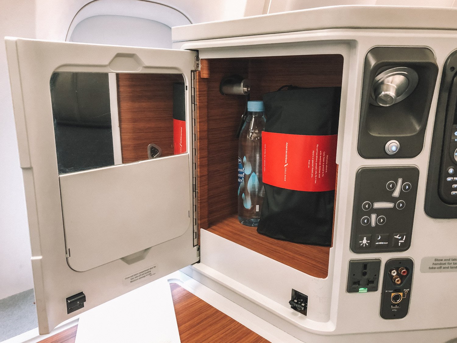 Storage on Hong Kong Business Class