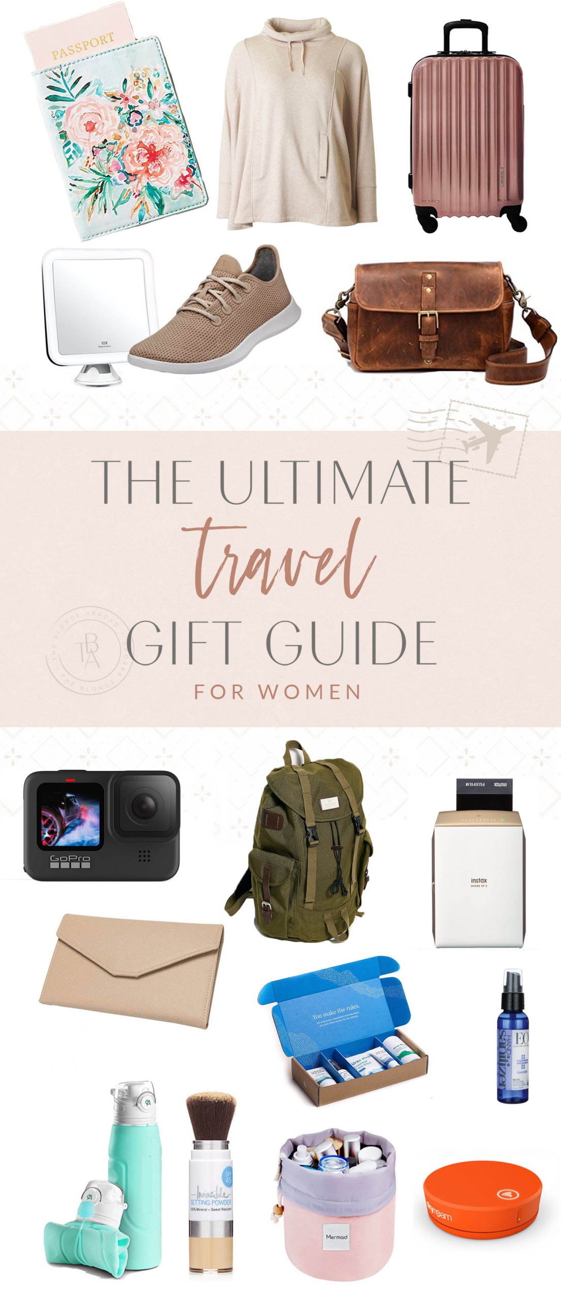 Ultimate Travel Gift Guide Women