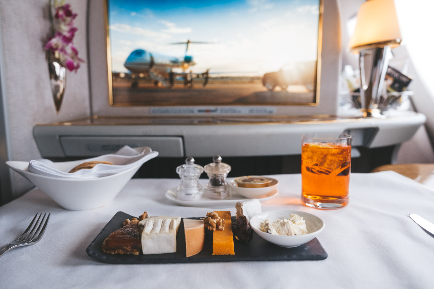 Emirates Dubai Airline Food