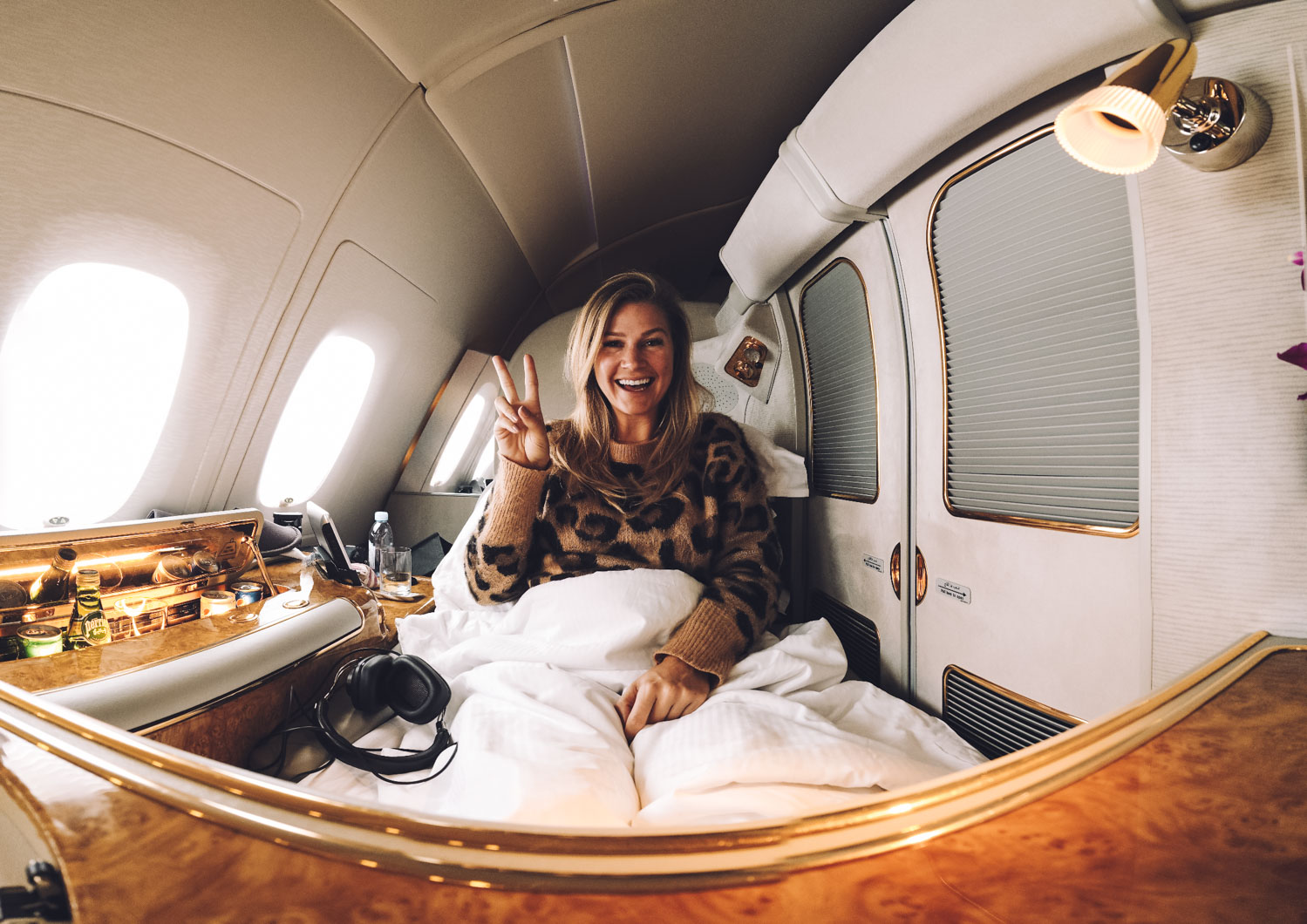 Emirates Dubai First Class Seat Airline