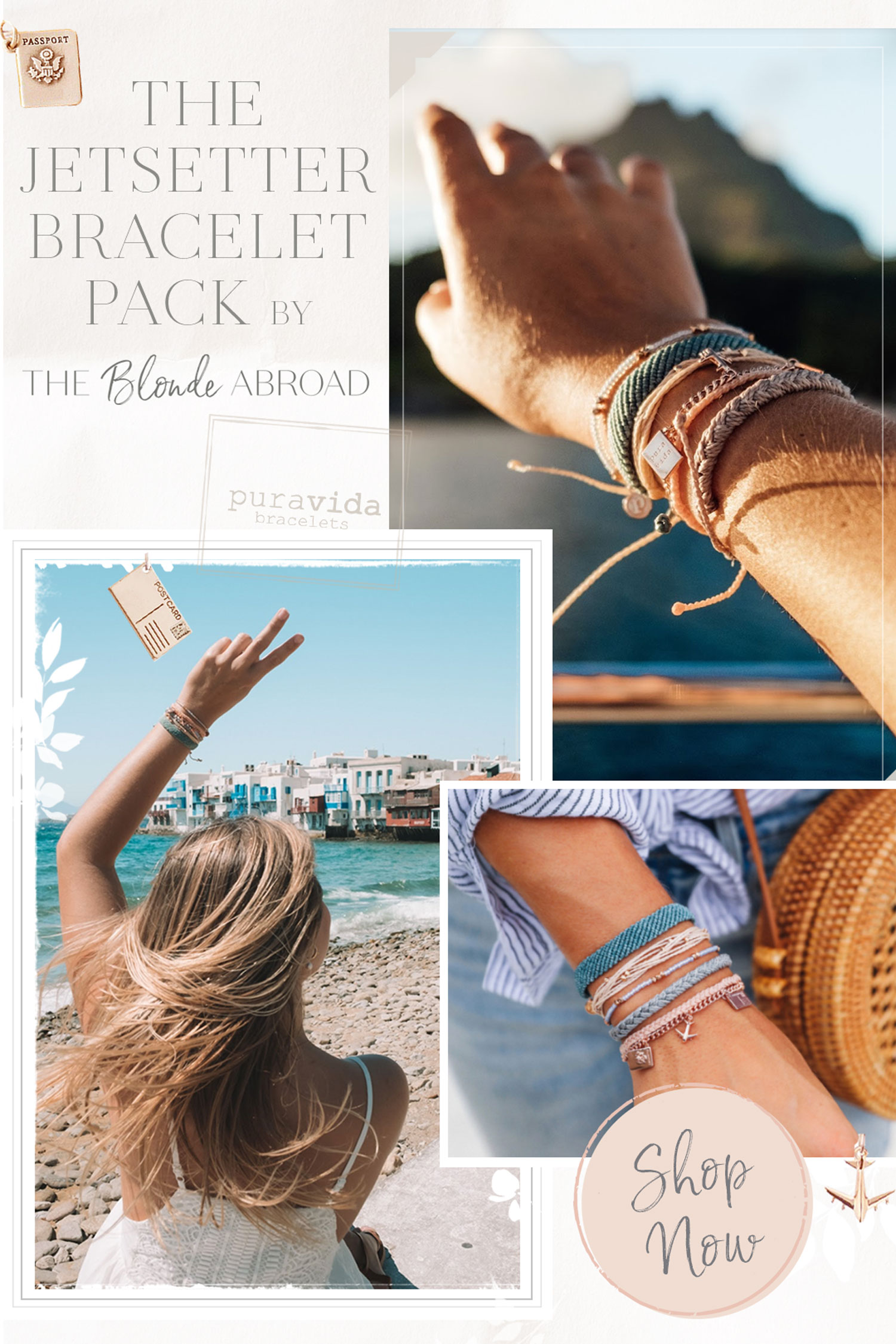 Travel Bracelet Pack by The Crazy Fun Life 