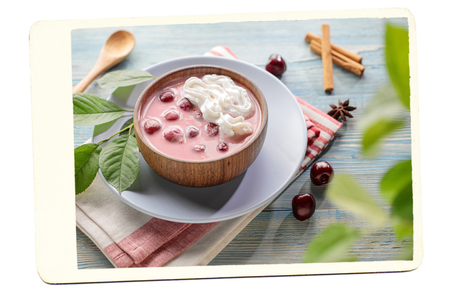 chilled cherry soup