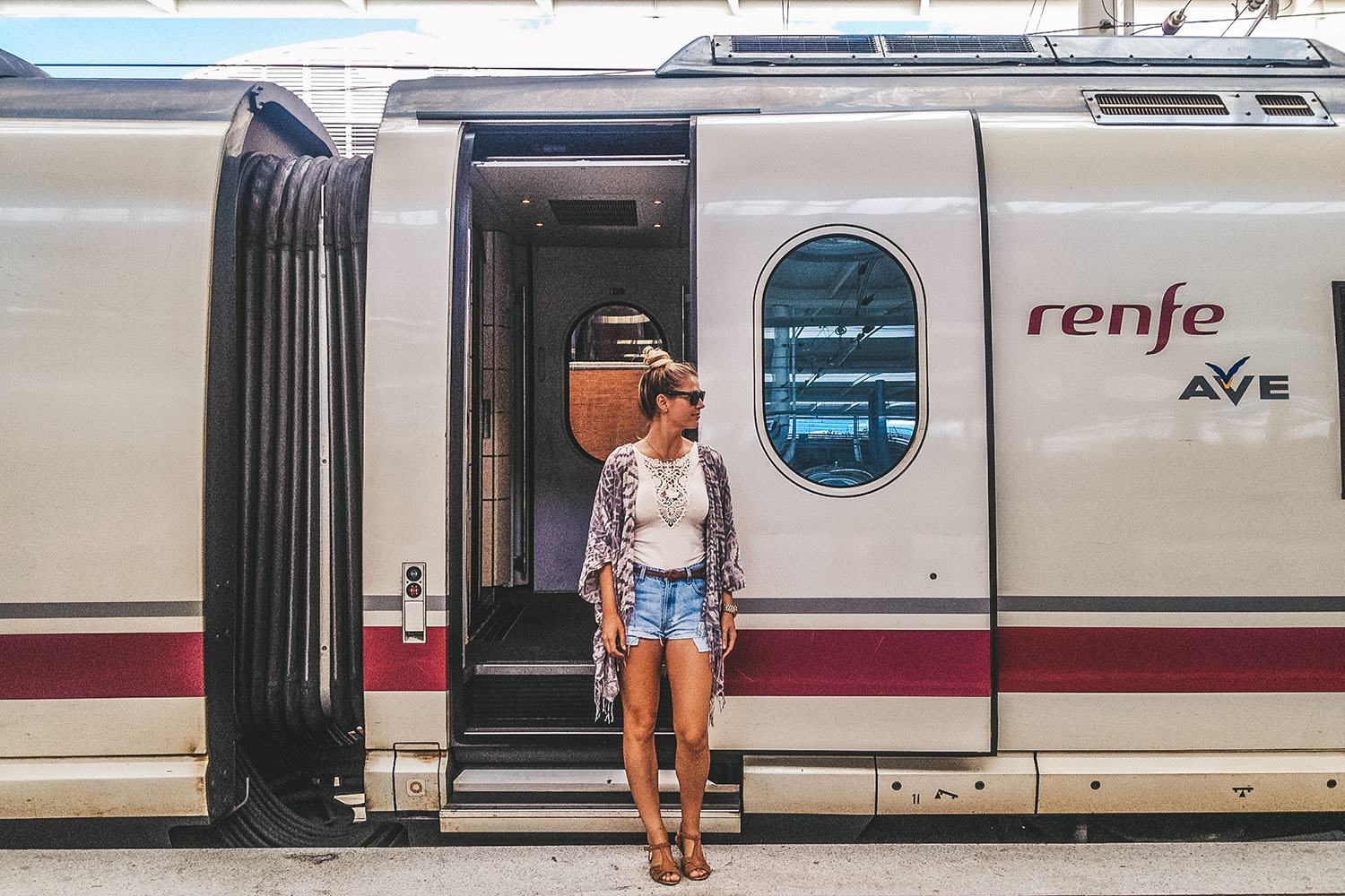 Kiersten Train Europe