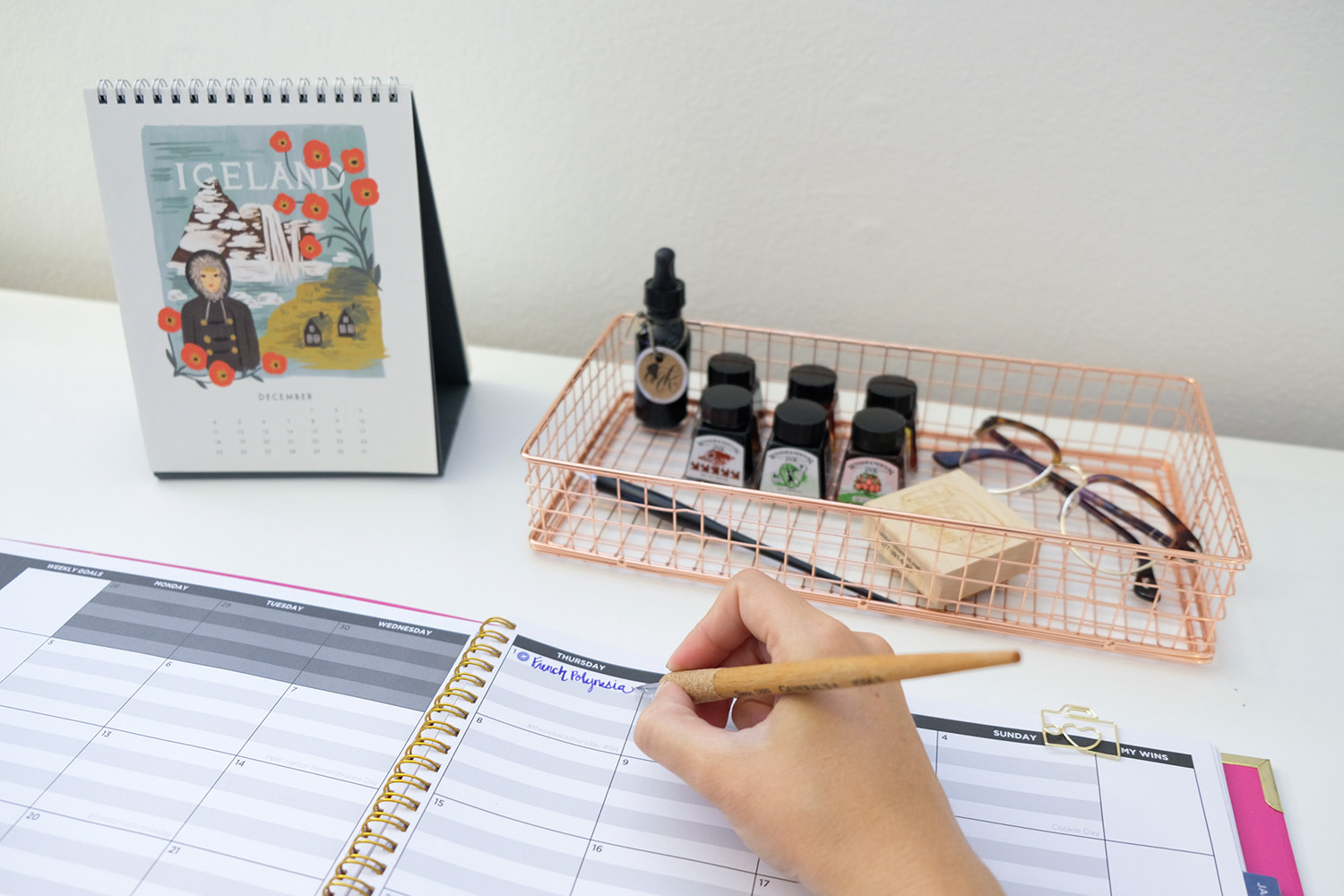 working from home task planner