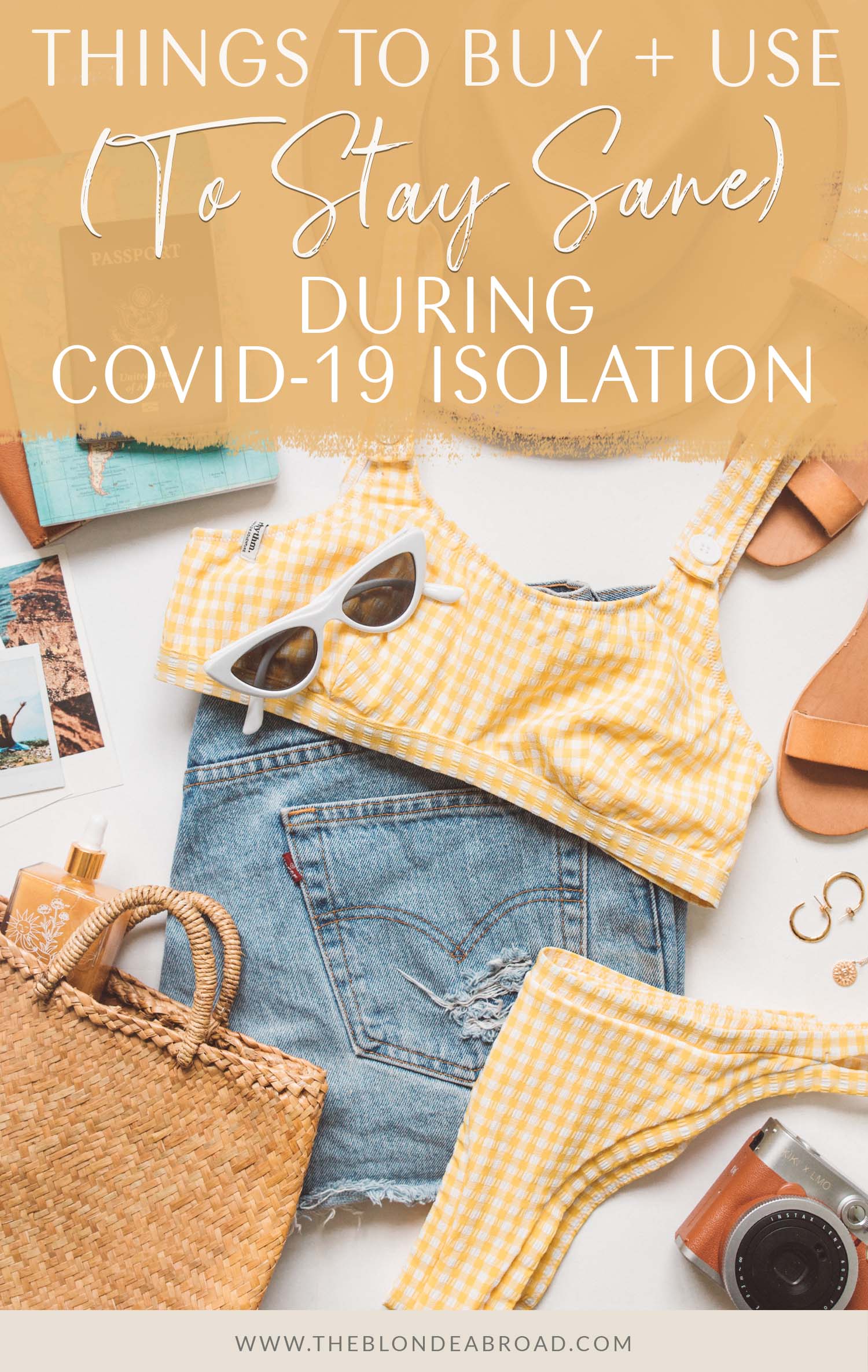 Things to Buy and Use to Stay Sane During Covid19 Isolation